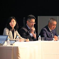 須藤リーダー、添田社長、田島部長に話を伺いました