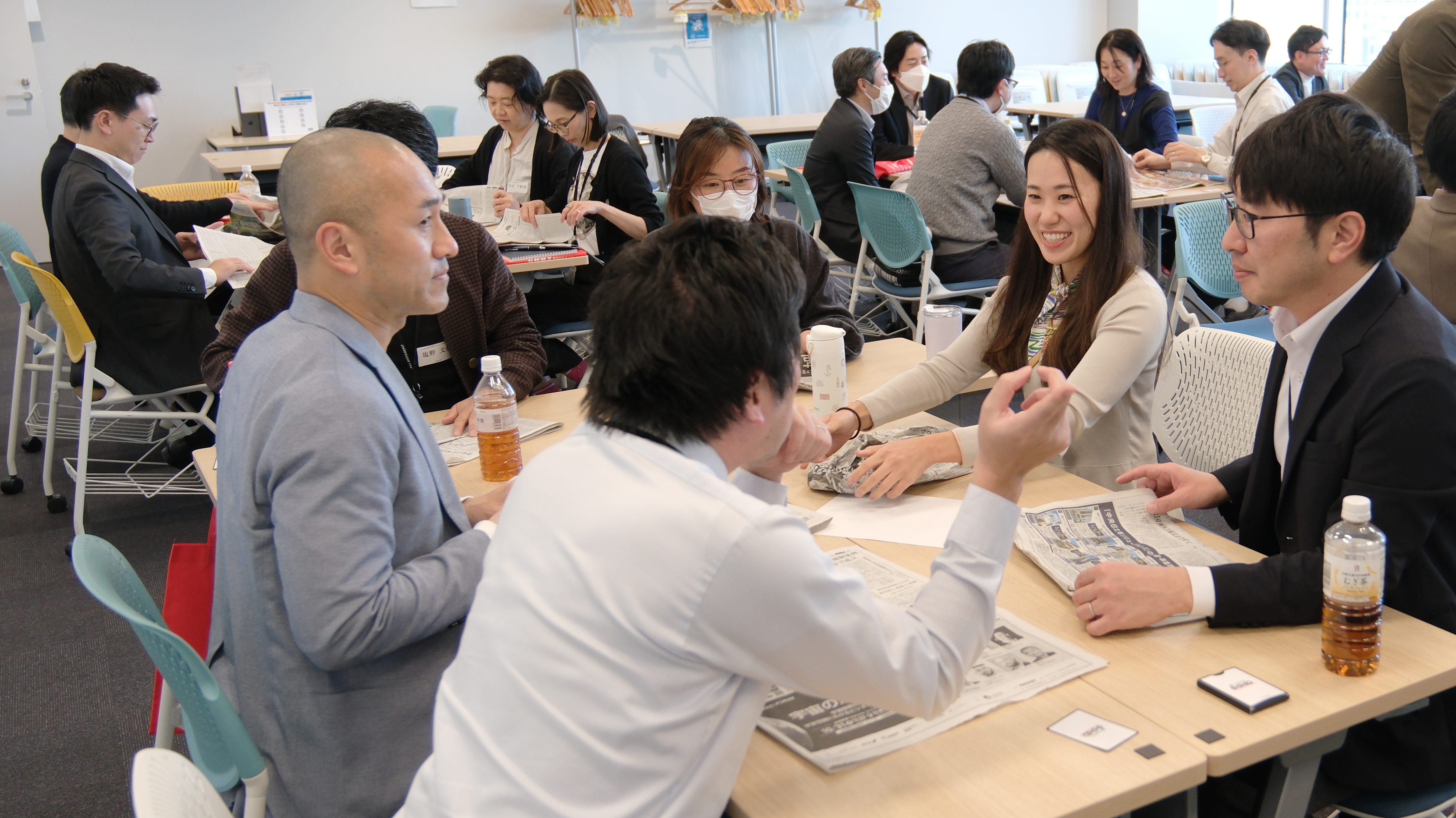 ▲防災主体性研修の様子