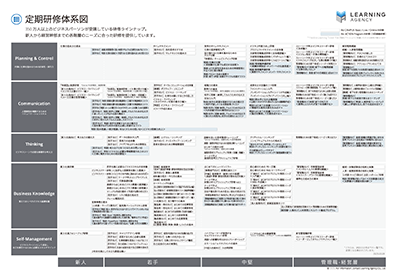 定期研修体系図